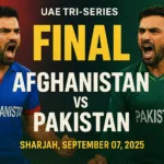 Final Afghanistan vs Pakistan